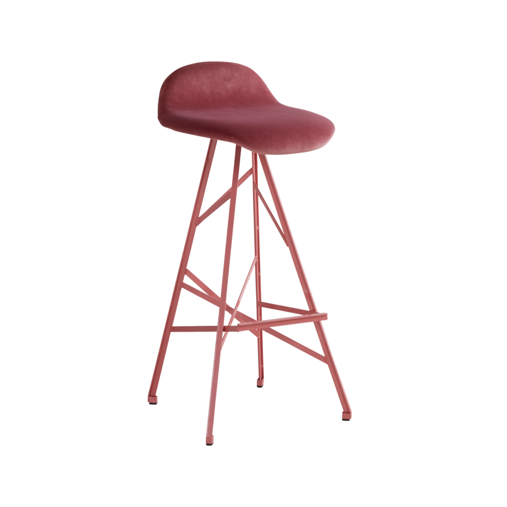 Barchair Piramide low back steel - Spoinq